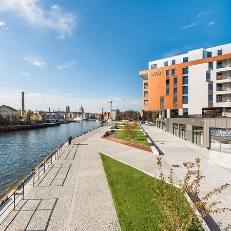 Apartment Blue Mandarin Riverside Premium Sauna & Gym Gdansk