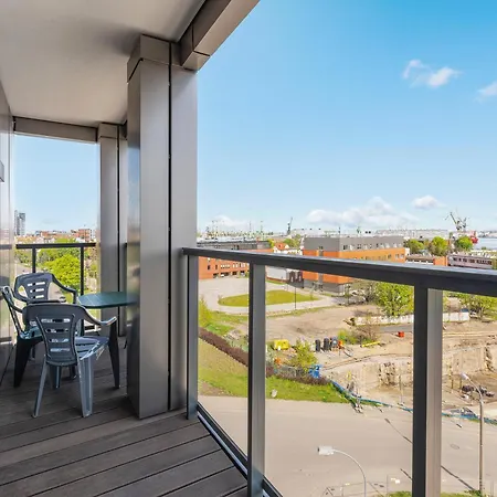Blue Mandarin Riverside Premium Sauna & Gym Apartment Gdansk