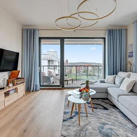 Apartment Blue Mandarin Riverside Premium Sauna & Gym Gdansk