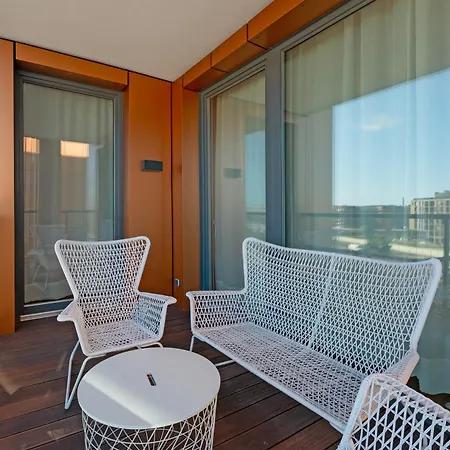 Blue Mandarin Riverside Premium Sauna & Gym Lägenhet Gdańsk