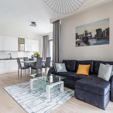 Blue Mandarin Riverside Premium Sauna & Gym Apartment Gdansk