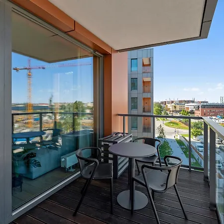Apartment Blue Mandarin Riverside Premium Sauna & Gym Gdansk