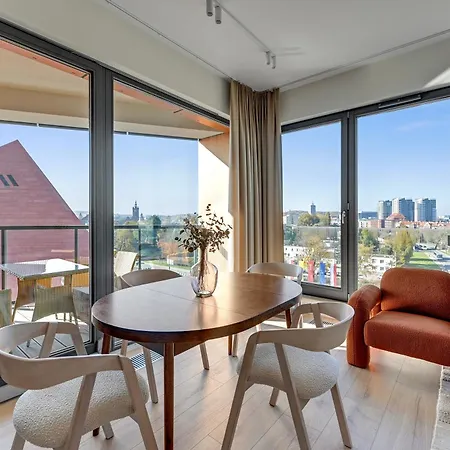 Blue Mandarin Riverside Premium Sauna & Gym Appartement Gdańsk