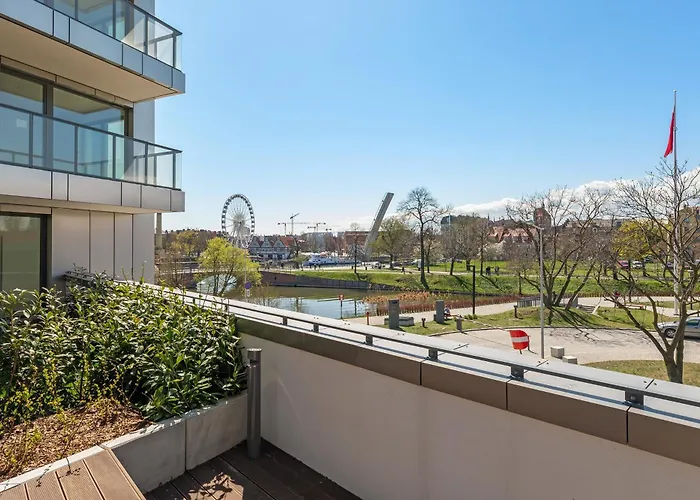 Blue Mandarin Riverside Premium Sauna & Gym Appartement Gdańsk