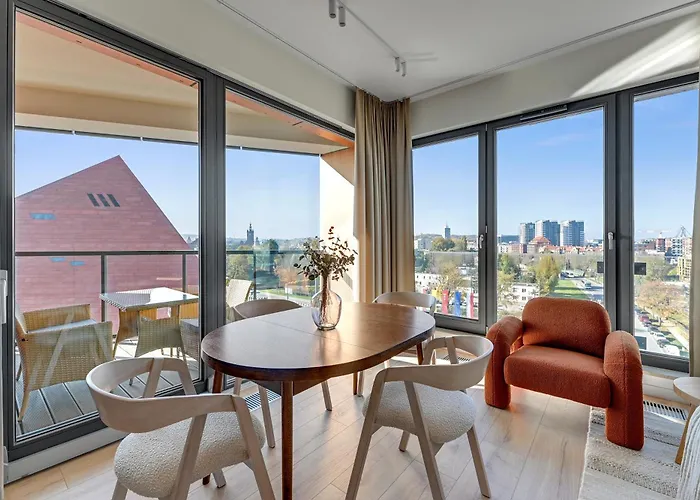 Blue Mandarin Riverside Premium Sauna & Gym Appartement Gdańsk