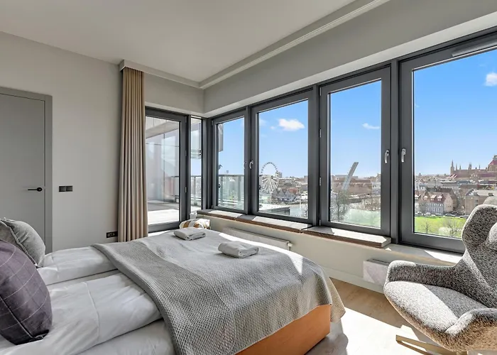 Blue Mandarin Riverside Premium Sauna & Gym Apartman Gdańsk